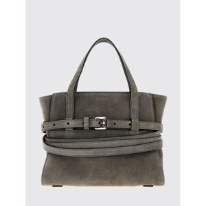 Moschino Couture Women Moschino Couture Tie Me Suede Handbag With Shoulder Strap